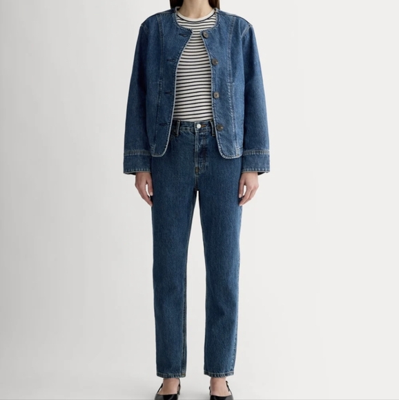 Everlane 90s Cheeky Jean Organic Cotton Straight Leg Jean - Picture 1 of 13
